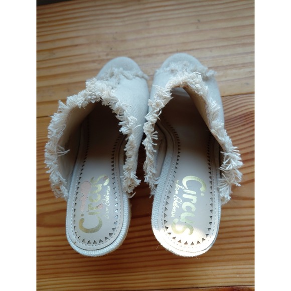 Sam Edelman Circus Baker Wedges in Cream size 6.5 - Picture 6 of 7